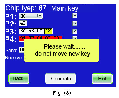 Chave rapidamente auto Programmer-5