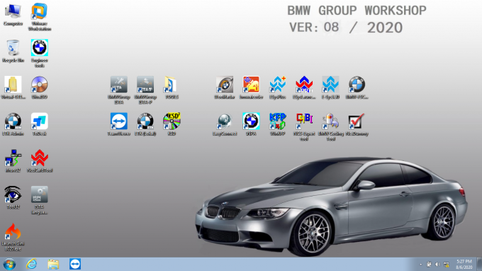 Ferramentas de diagnóstico SEGUINTES de BMW ICOM BMW mais o SSD do software de V2020.8 BMW ICOM com Dell D630 pronto para uso 0