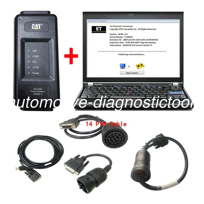 Bom preço. Ferramenta diagnóstica do caminhão da Caterpillar ET3 do CAT mais o portátil de Lenovo X220 on-line