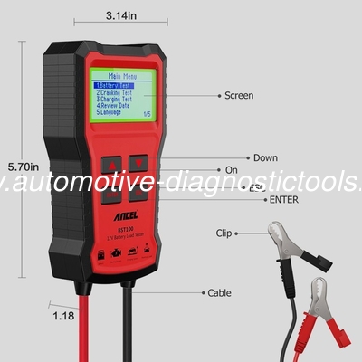 Bom preço. Ancel BST100 Bateria de carro Tester 12V Cell100-2000CCA 30- 220Ah on-line