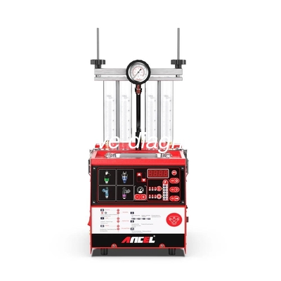 Bom preço. ANCEL AJ400 Tester Injetor de Combustível Máquina de Limpeza Injetor, 4 cilindros para Carro 110V ou 220V on-line