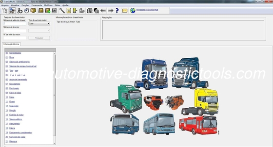 Bom preço. 2024.05 Scania Multi Parts & Manual Catalogue on-line