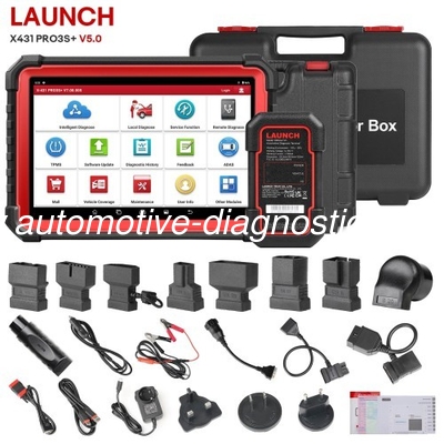 Bom preço. [versão UE/Reino Unido] LAUNCH X431 PRO3S+ V5.0 Sistema completo Bluetooth Scanner de diagnóstico Suporte ECU codificação on-line