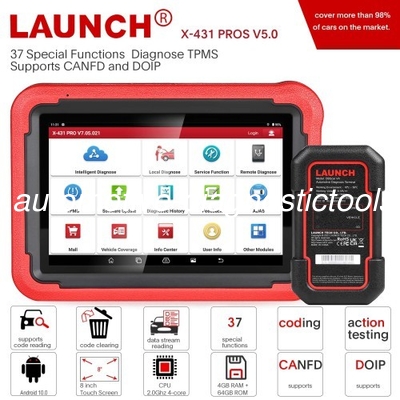 Bom preço. Lançamento Original X431 Scanner X431 Pro para 98% dos carros no mercado com 37 funções especiais e 2 anos de atualização gratuita on-line