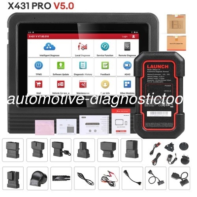 Bom preço. Lançamento Original X431 Scanner X431 V 8 polegadas Tablet Versão Global Bluetooth / WIFI ferramenta de diagnóstico on-line