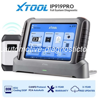 Bom preço. 2025 XTOOL INPLUS IP919Pro Todos os sistemas Bi-direcional ferramenta de diagnóstico sem fio suporte DOIP / CANFD & FCA, ECU programação on-line