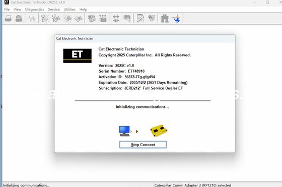 Bom preço. CAT e software diagnóstico eletrônico do técnico automotivo de 2025C V1.0 on-line