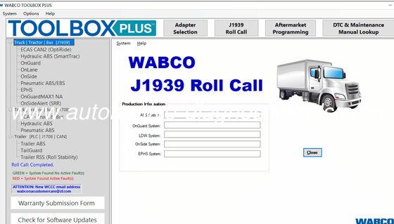 Bom preço. 2025 WABCO TOOLBOX PLUS 14.3.0.0 Software de diagnóstico on-line