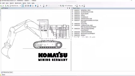 Bom preço. [Komatsu EPC] 2022.03 Catálogo de peças sobressalentes CSS EPC para Komatsu on-line