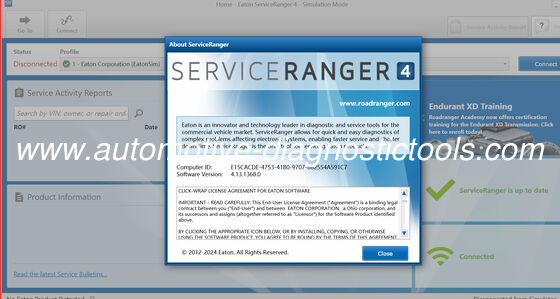 Bom preço. 2025 Eaton Service Ranger 4.13 Engenharia para camiões e camiões pesados on-line