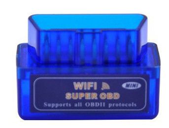 Bom preço. Apoio automotivo das ferramentas diagnósticas do mini varredor do carro OBDII de WIFI ELM327 para IOS, sistema de Android on-line