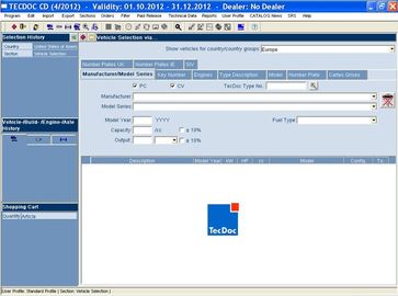 Bom preço. Software diagnóstico automotivo de catálogo de peças sobresselentes 04/2012 de Tecdoc Tec.Doc MPE on-line