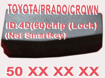 Bom preço. Toyota/microplaqueta Duplicable do identificador da chave do carro microplaqueta 50xxx de Prado/coroa 4D60 on-line