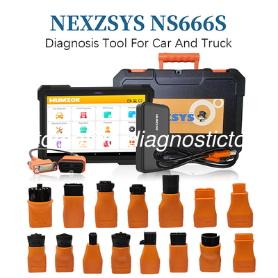 Bom preço. NexzSYS 666 Supper ferramenta de diagnóstico automático para carros e caminhões 2 em 1 on-line