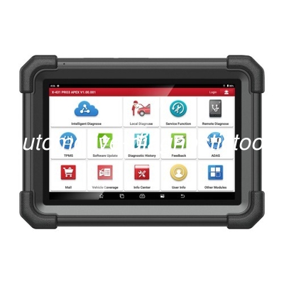 Bom preço. 2024 LAUNCH X431 PRO3 10 polegadas Scanner de diagnóstico Suporte Topologia Mapa Online Coding on-line