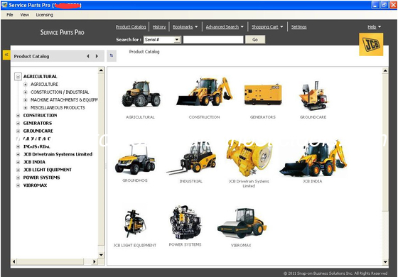 Bom preço. JCB PartsPlus+ Electronic Parts Catalog v2 (2.00.0004) Com os Manuais de Serviço 2017 on-line