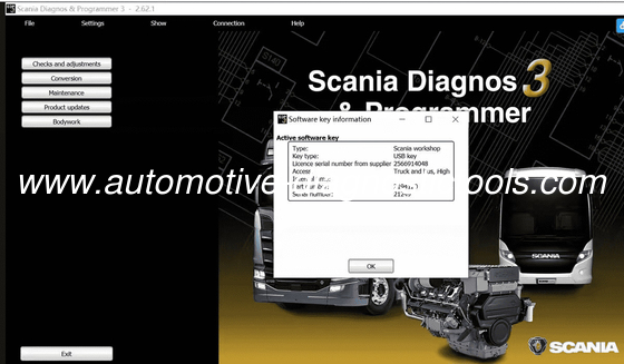 Bom preço. Scania SDP3 2.62.1 2024 versão mais recente do software para Scania Truck on-line