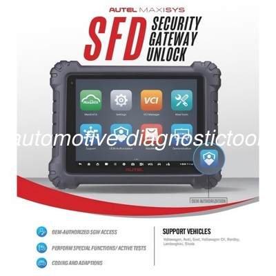 Bom preço. AUTEL VAG SFD Serviço de autorização de um ano (apenas por assinatura) on-line