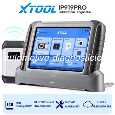 Bom preço. 2026 xtool inplus ip919pro todos os sistemas ferramenta de diagnóstico sem fio bidirecional suporte doip/canfd & fca, programação ecu on-line