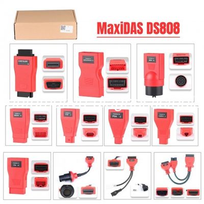 Bom preço. Kit de cabos e conectores OBDII Autel Completo para DS808/MK808/MP808 on-line