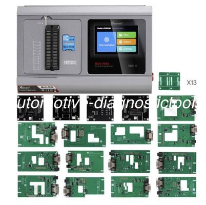 Bom preço. Xhorse Multi Prog Programmer com 13 Adaptadores Completo on-line