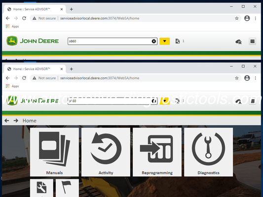 Bom preço. 2025/6 John Deere Service Advisor 5.3.266 Offline Agricultura + Construção & Floresta EDL V2&V3 on-line