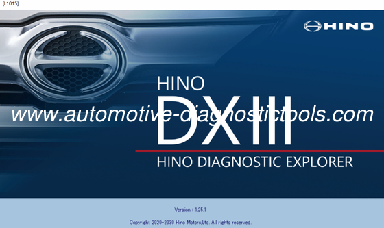 Bom preço. 2025.01 Software de Diagnóstico HINO Hino Diagnostic Explorer 3 DX3 DXIII on-line