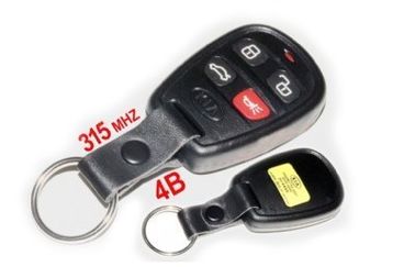 Bom preço. Caso chave remoto das situações óptimas de Kia com 4 botões, placas remotas da chave do carro das situações óptimas de Kia on-line