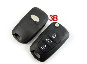 Bom preço. Aleta alterada corredor Shell chave remoto do qui de Kia, 3 placas da chave do carro do botão para Kia on-line